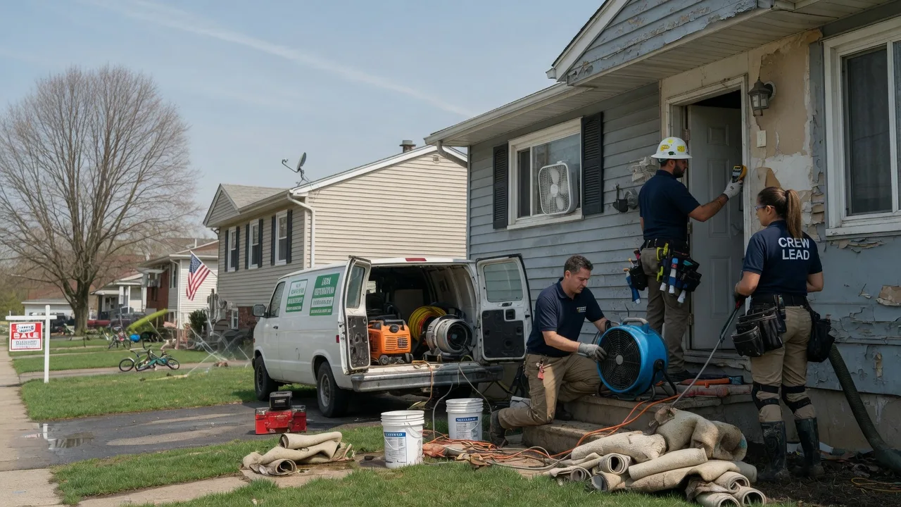 Flood Cleanup in New Era, MI near me